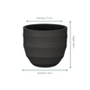Bloempot Bordo New Egg Earth 45x38 cm