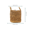 Rieten Plantenmand Jack 26x23 cm