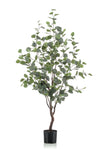 Kunstplant - Eucalyptus - Blauwe Gomboom- 120 cm